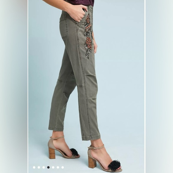 Anthropologie Embroidered Wanderer Utility
Pants Size 26 - Picture 2 of 10